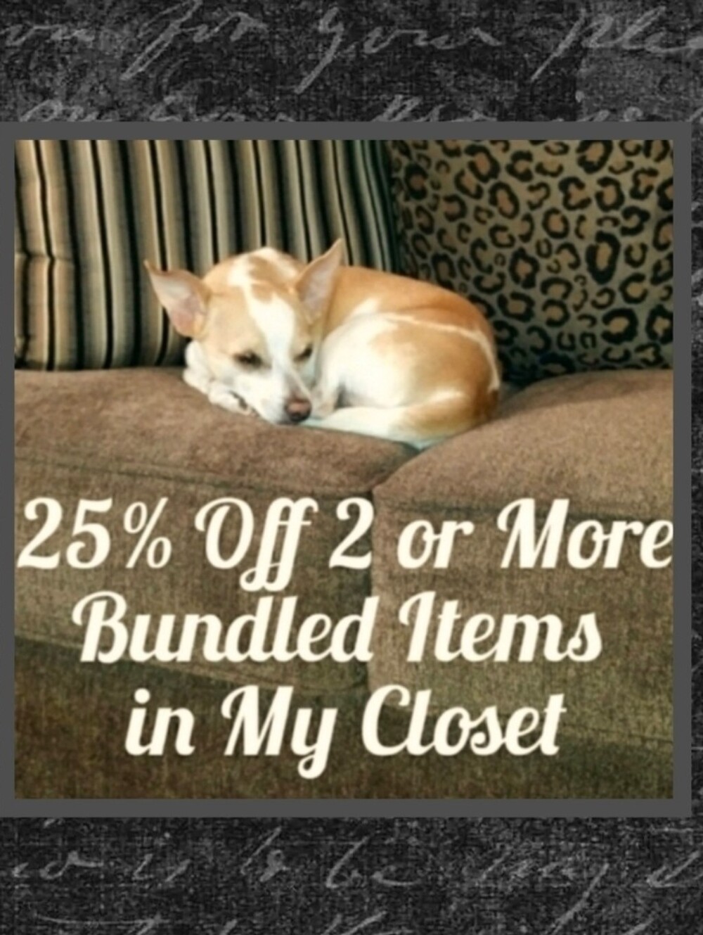 25% Off a Bundle 2 or More Items